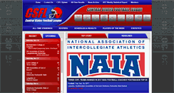 Desktop Screenshot of centralstatesfootball.com